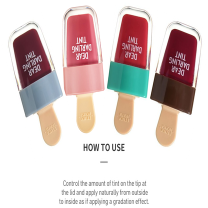 Etude House Dear Darling Water Gel Tint Ice Cream edition RD306 - Shark Red