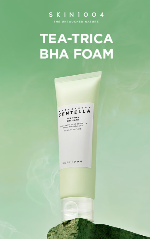 Skin1004 Madagascar Centella Tea-Trica BHA Foam 125ml