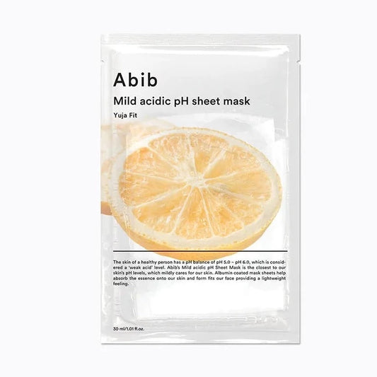 ABIB Mild Acidic pH Sheet Mask Yuja Fit - 1 sheet