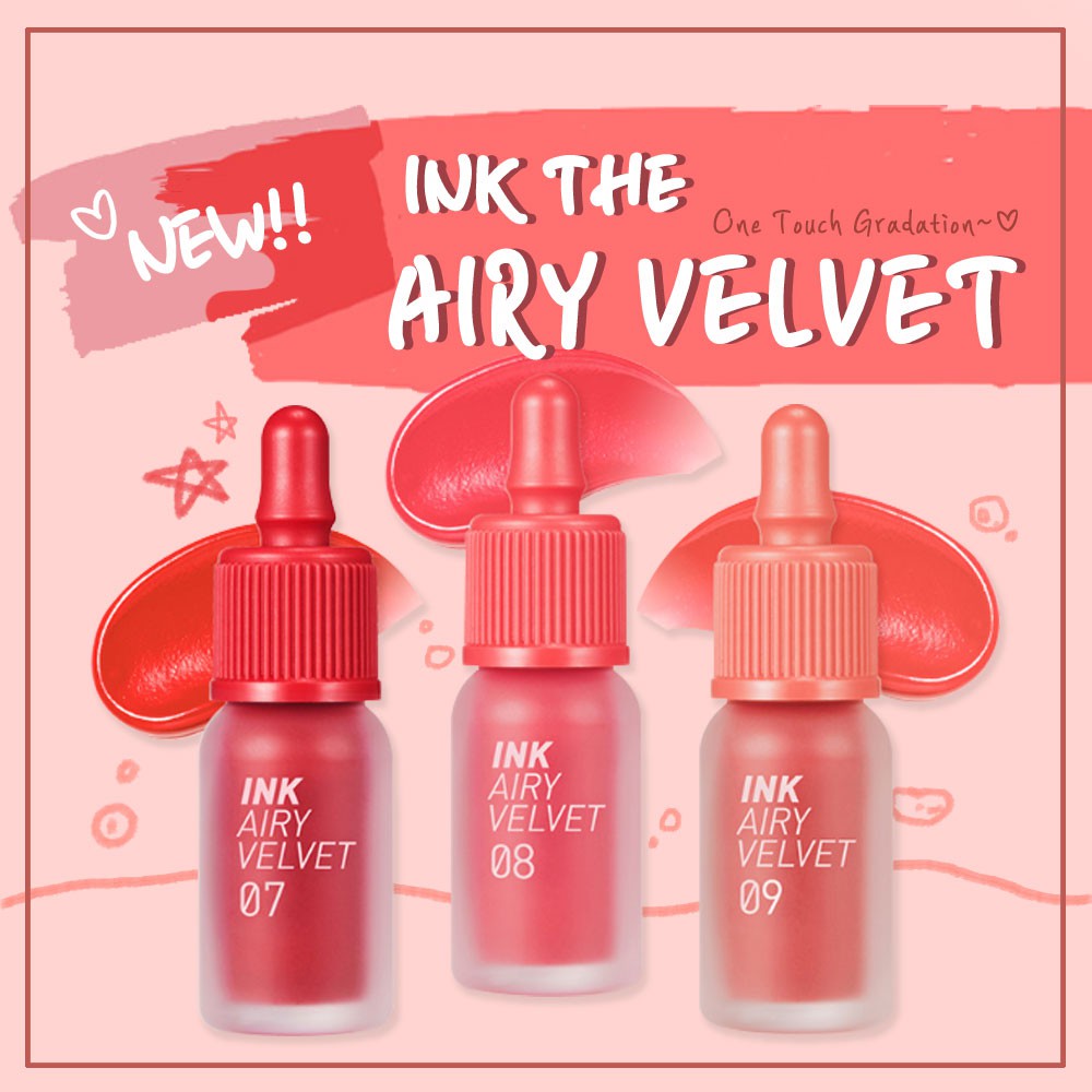Peripera Ink Airy Velvet Lip Tint #07 Heart Grapefruit