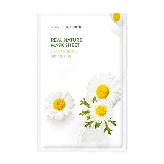 Nature Republic Real Nature Chamomile Sheet Mask - 23ml