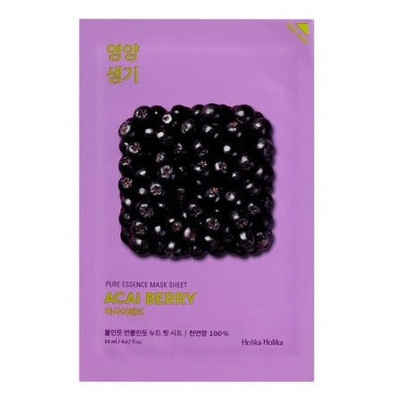 Holika Holika Pure Essence Acai Berries Sheet Mask - 1 sheet