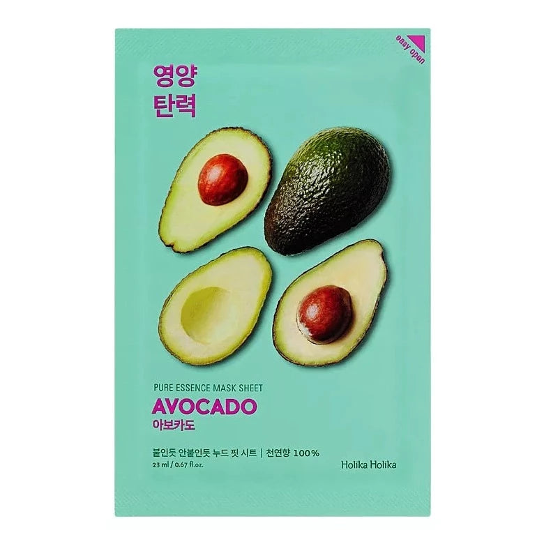 Holika Holika Pure Essence Avocado Sheet Mask - 1 sheet