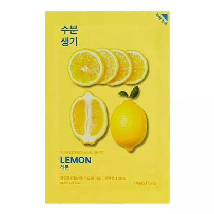 Holika Holika Pure Essence Lemon Sheet Mask - 1 sheet