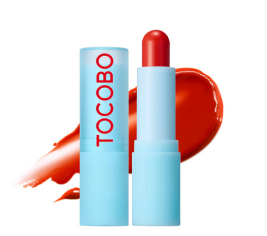 Tocobo Powder Glass Tinted Lip Balm 013 Tangerine Red