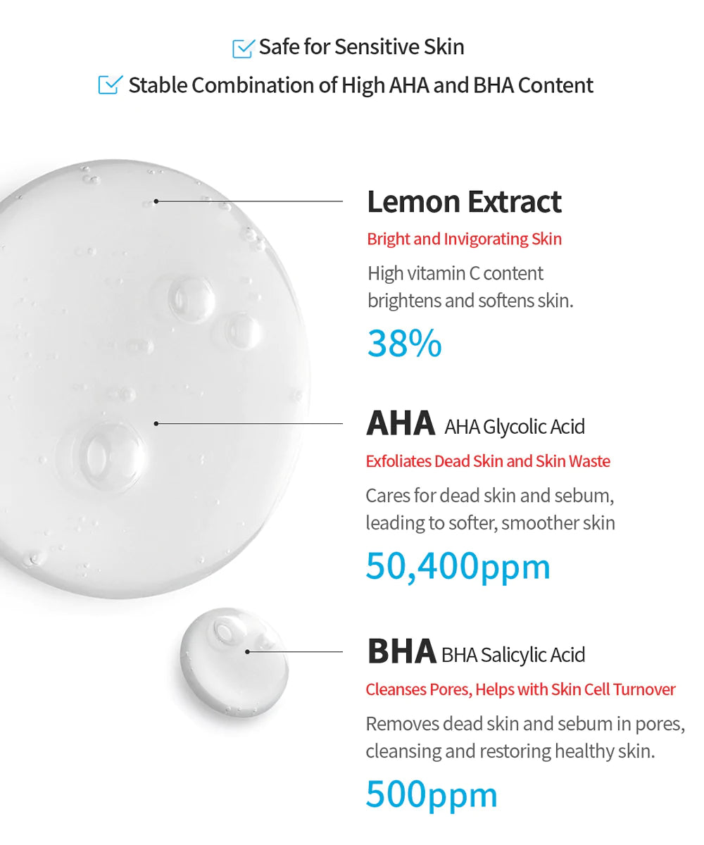 Tocobo AHA BHA Lemon Toner 150ml